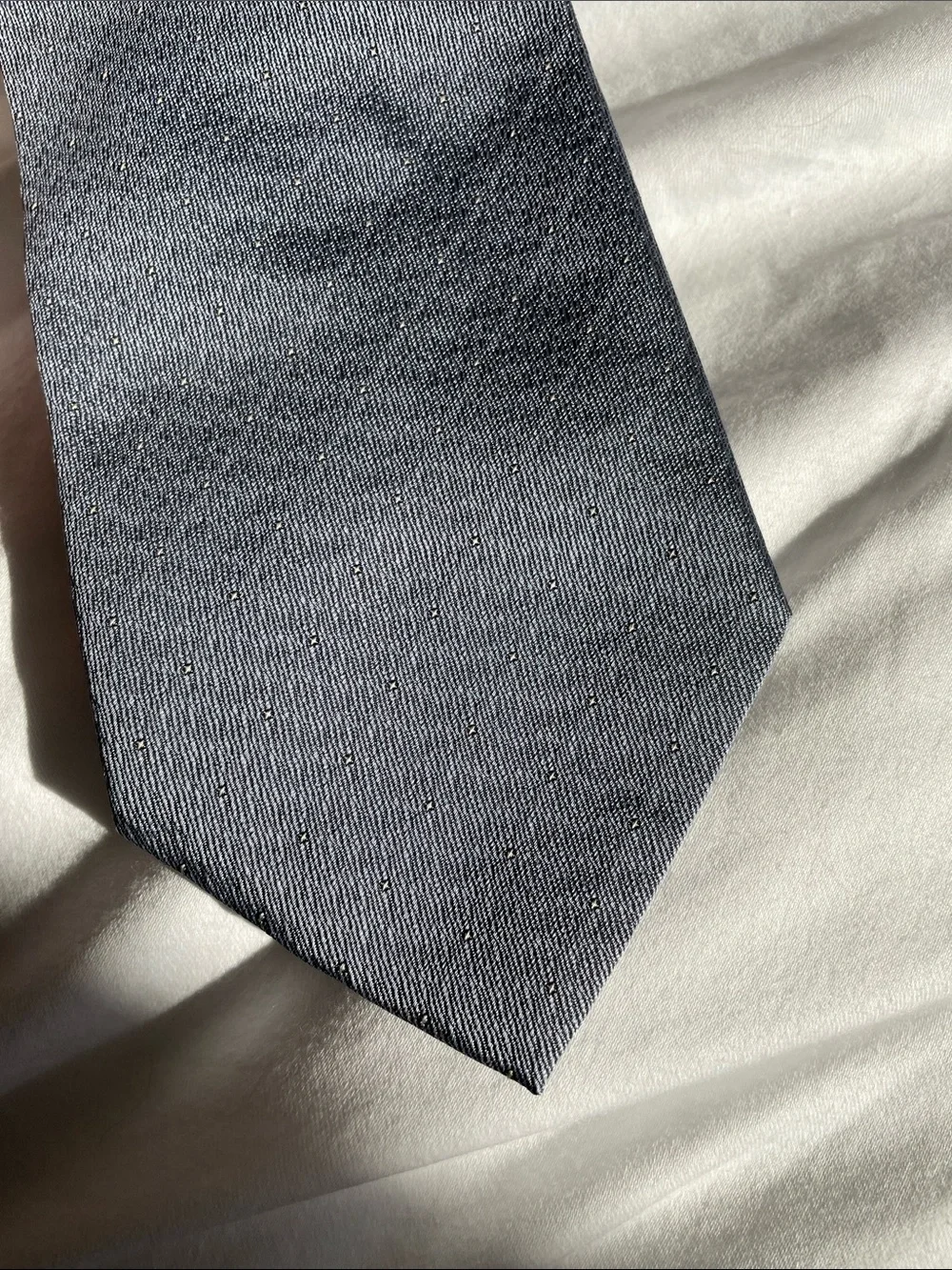 BACHRACH made in Italy Classic light ice blue Men's Tie